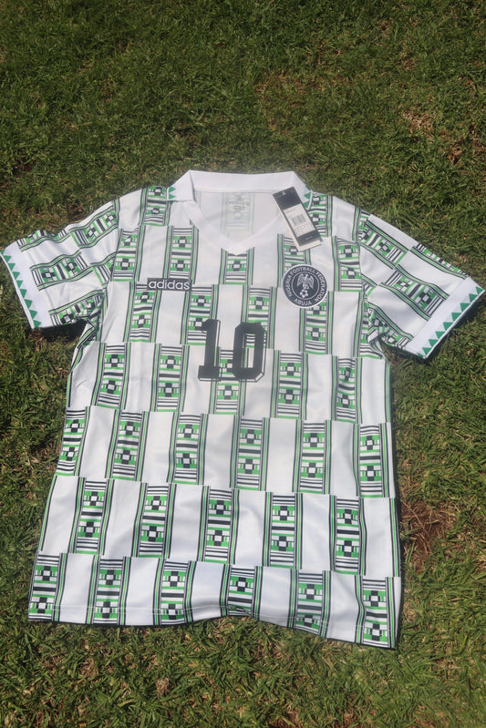 Nigeria 1994 WC Home Jersey - OKOCHA 10