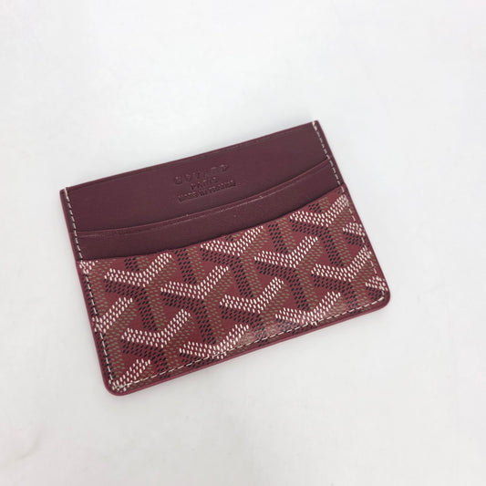 Goyard Saint Sulpice Cardholder - Bordeaux (Maroon)