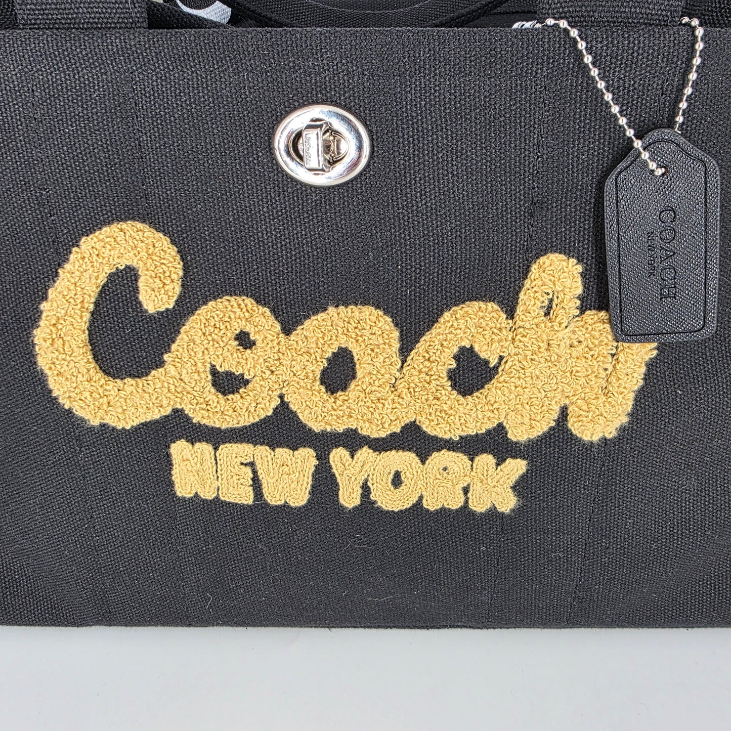 Coach Cargo Tote Bag - Black