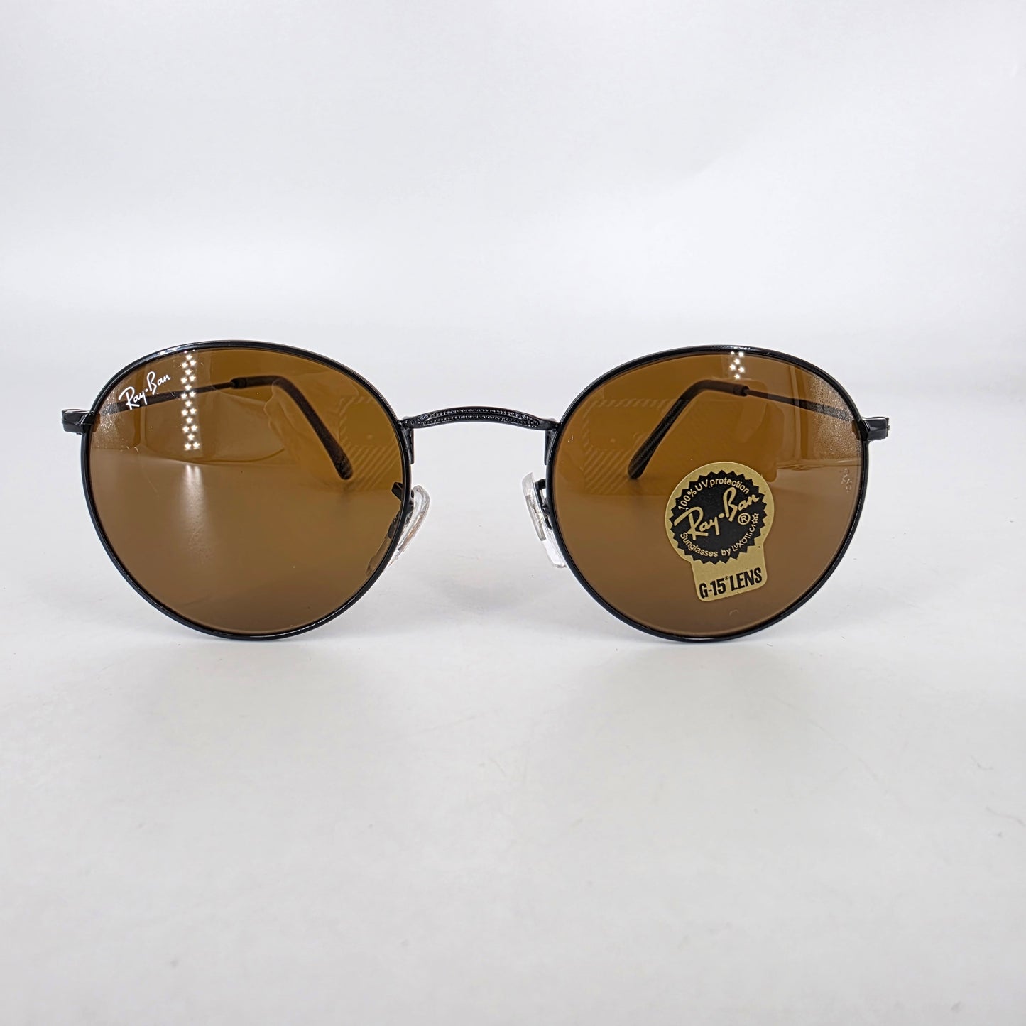 Ray-Ban Round Metal Sunglasses - Black & Yellow
