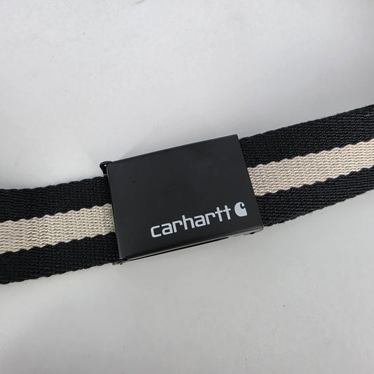 Carhartt Material Belt - Black & White Stripe