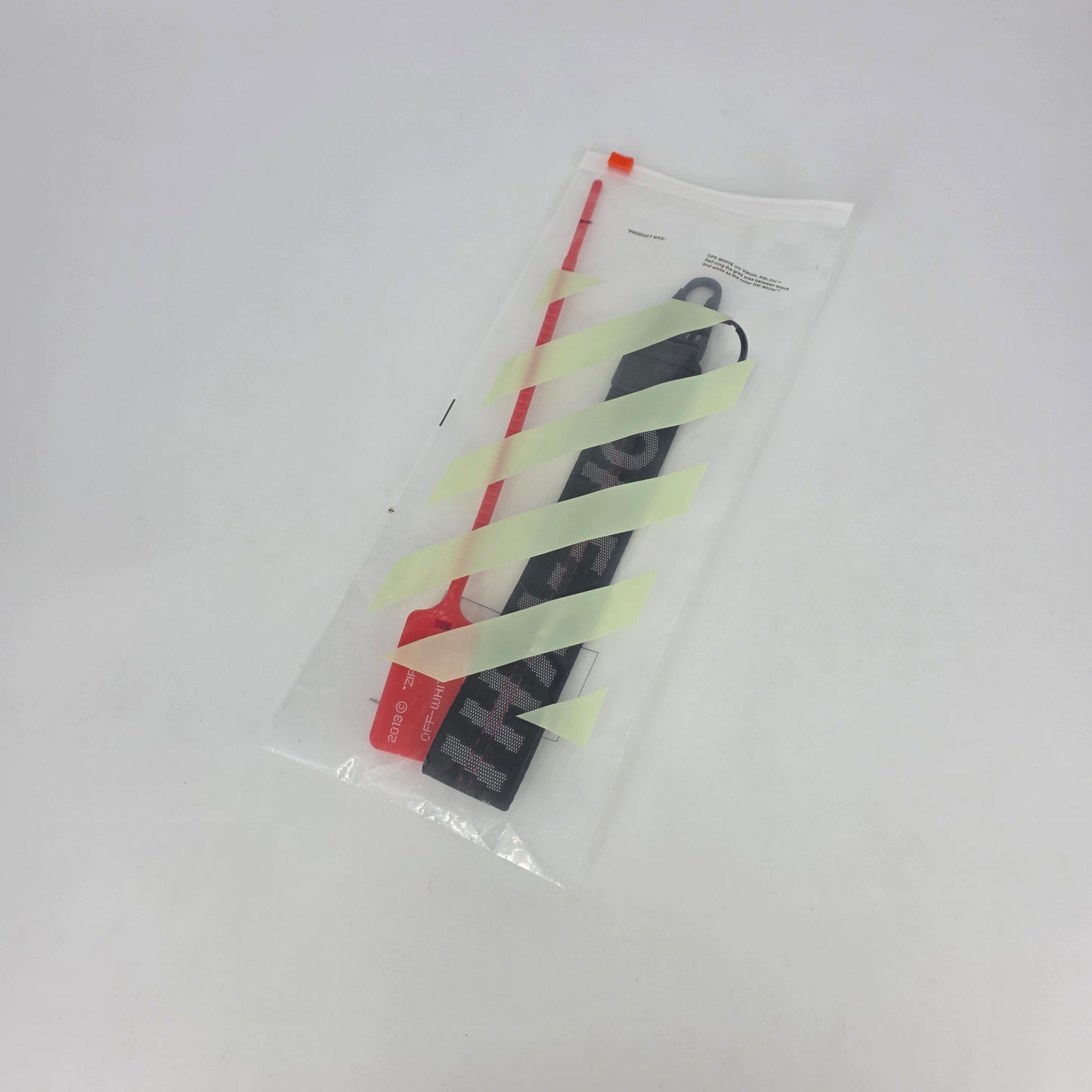 Off-White Belt Keychain - Black
