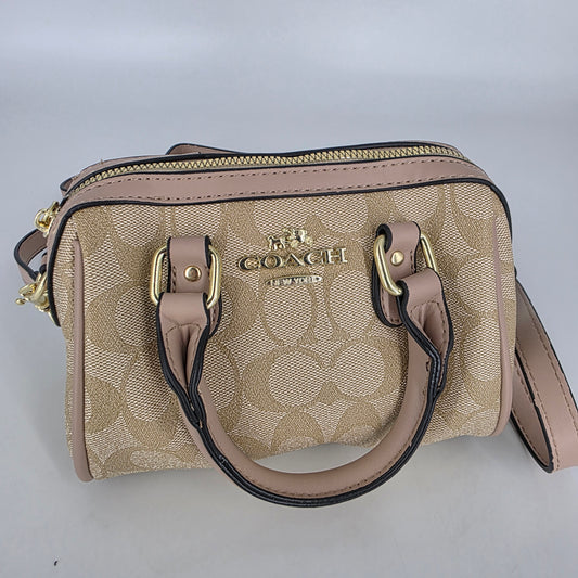 Coach Mini Rowan Satchel - Sand