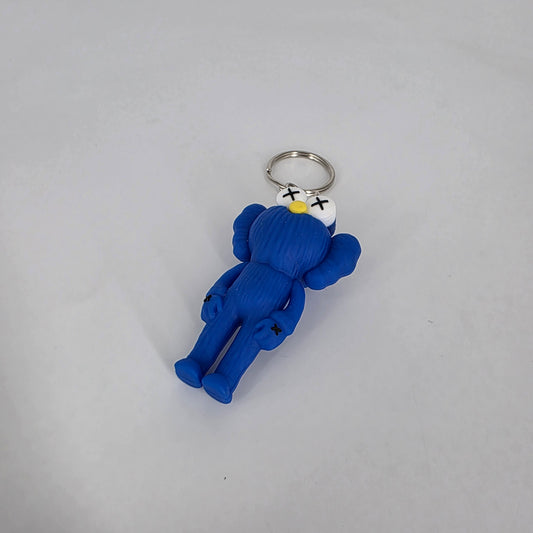 Romela Keychain KAWS Sesame Street Blue – Silicone