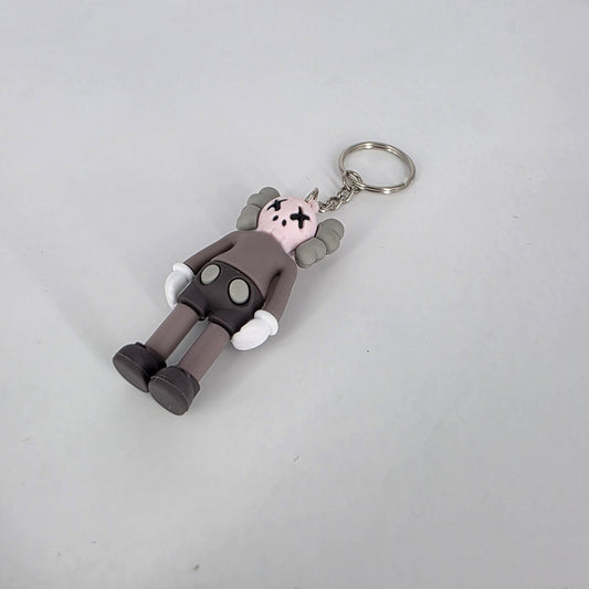Romela Keychain KAWS Companion Grey – Silicone
