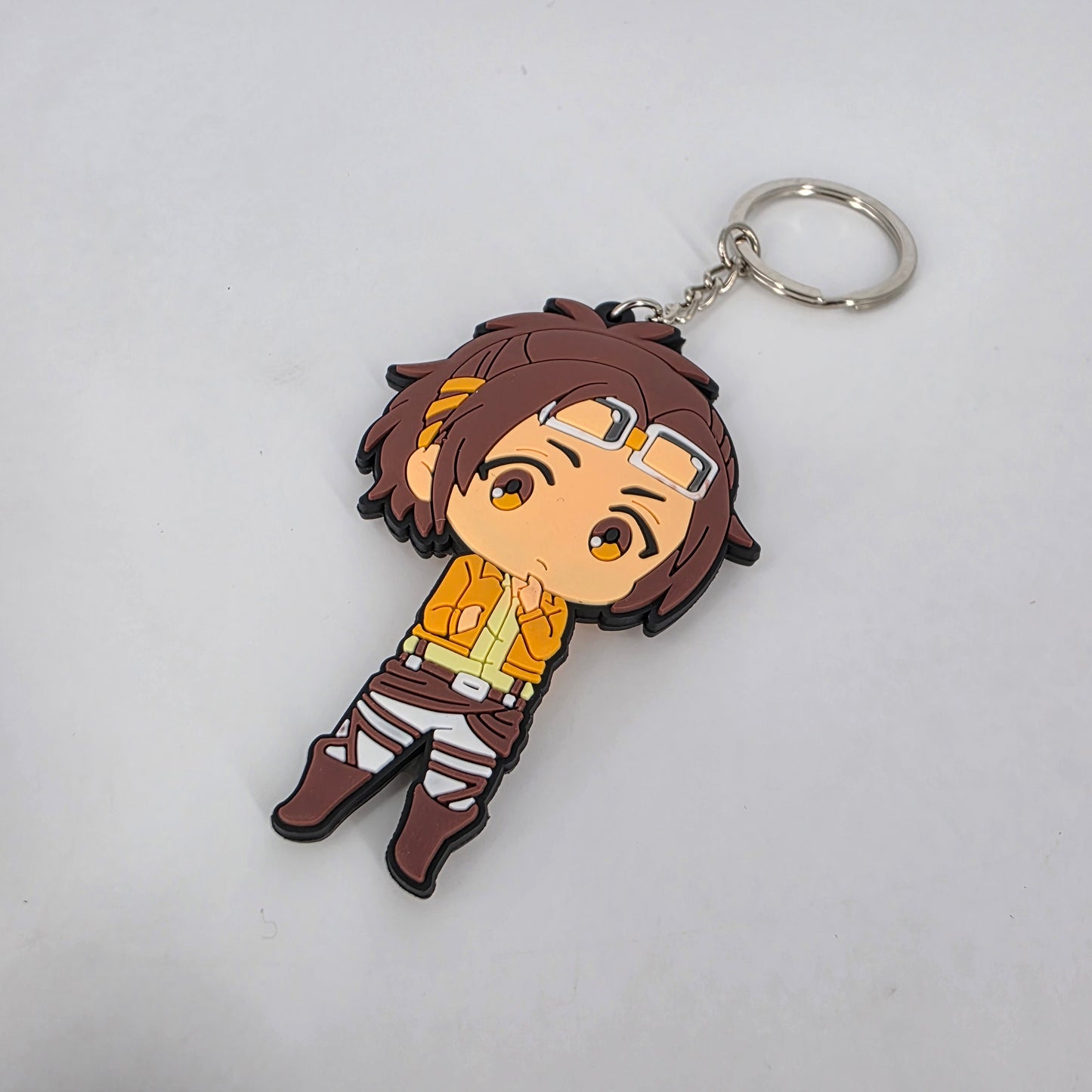 Romela Keychain Attack on Titan Hange – Silicone