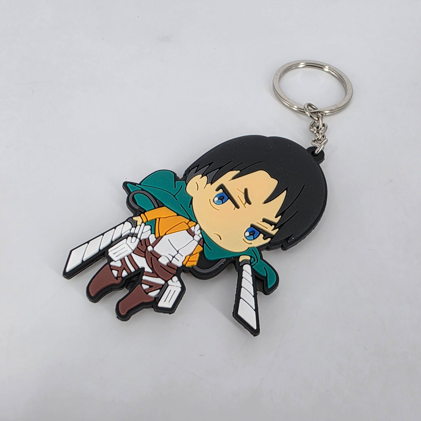Romela Keychain Attack on Titan Levi – Silicone