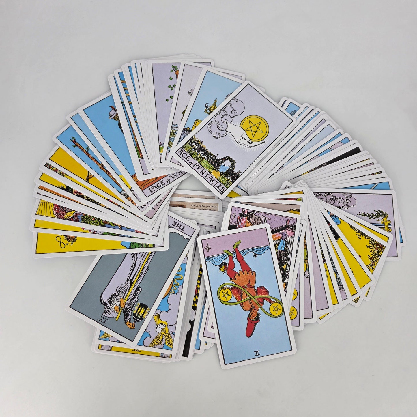 The Rider Tarot Deck & Guidebook (Large Deck – 9cm x 14.5cm)