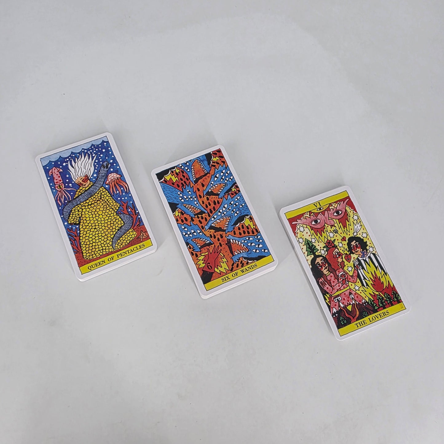 Tarot Del Fuego Tarot Deck (Standard Deck – 7cm x 12cm)