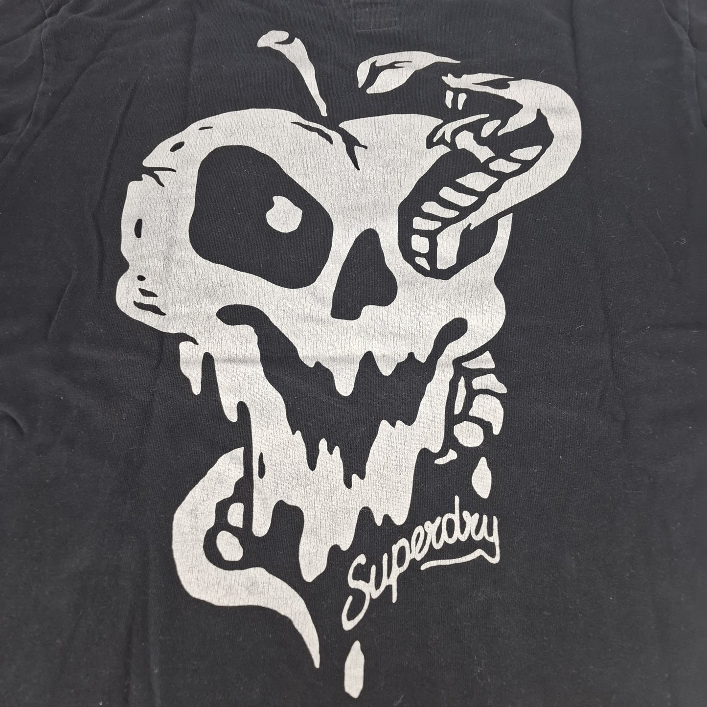 Superdry Graphic Skull & Serpent Tee - Black (L)