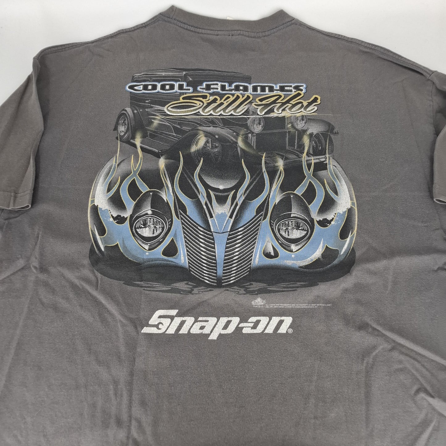 Snap-On Cool Flames Vintage Car Tee (2XL)