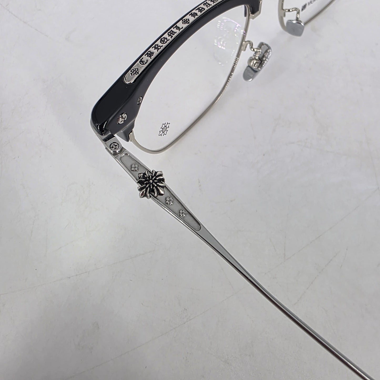 Chrome Hearts Titanium Club-Master Style Glasses