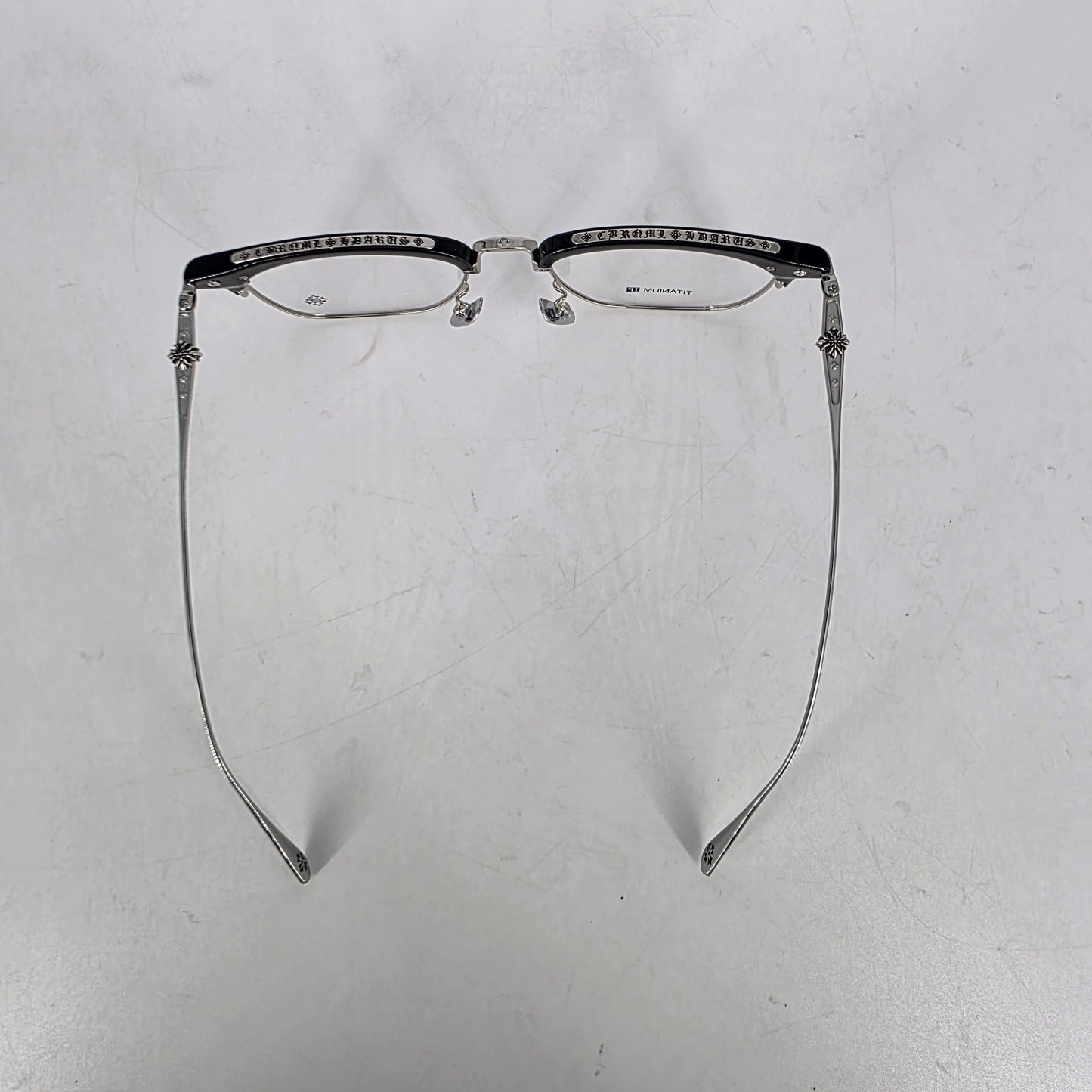Chrome Hearts Titanium Club-Master Style Glasses