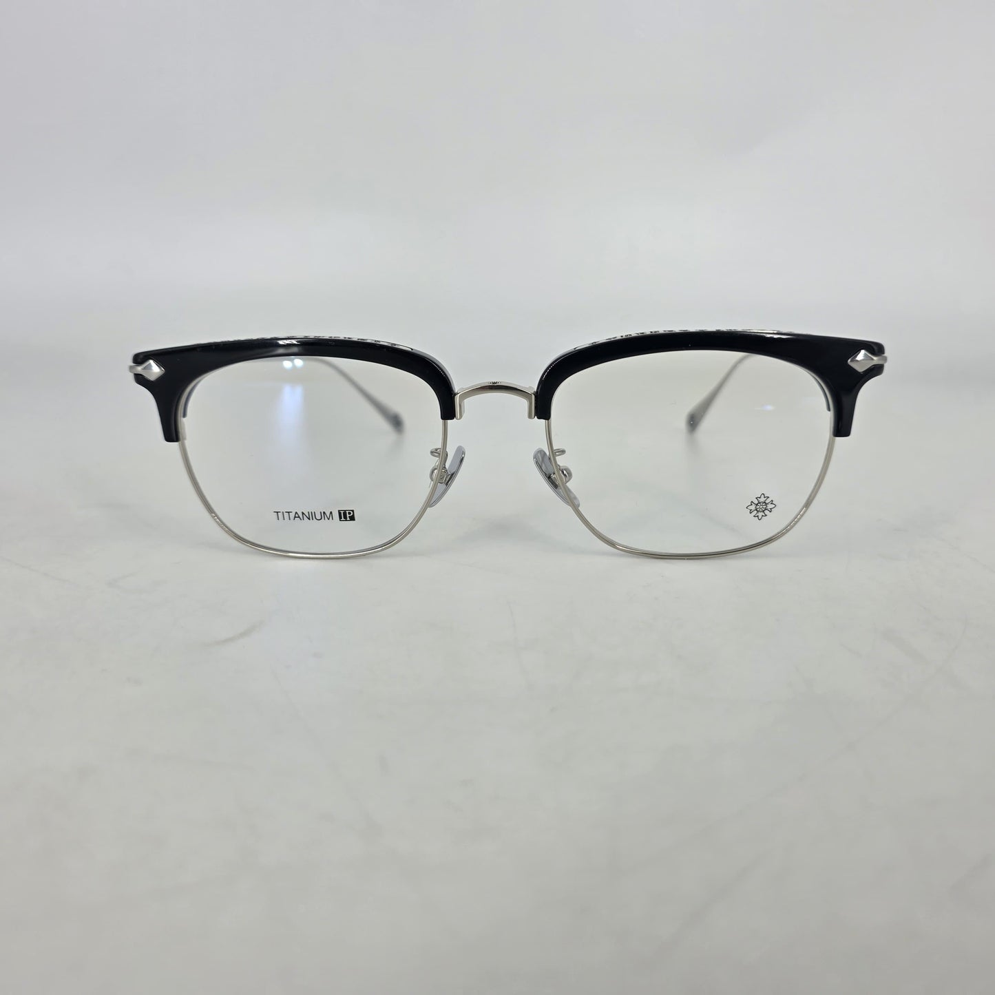 Chrome Hearts Titanium Club-Master Style Glasses