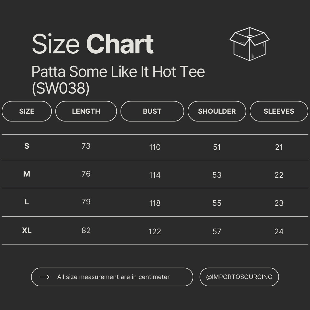Patta Some Like It Hot Tee (SW038)