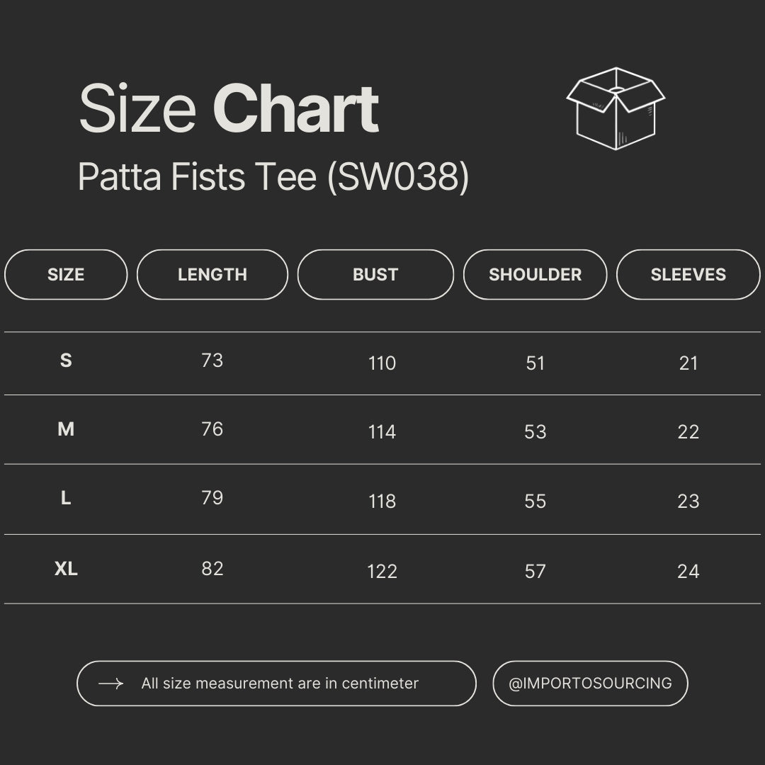 Patta Fists Tee (SW038)