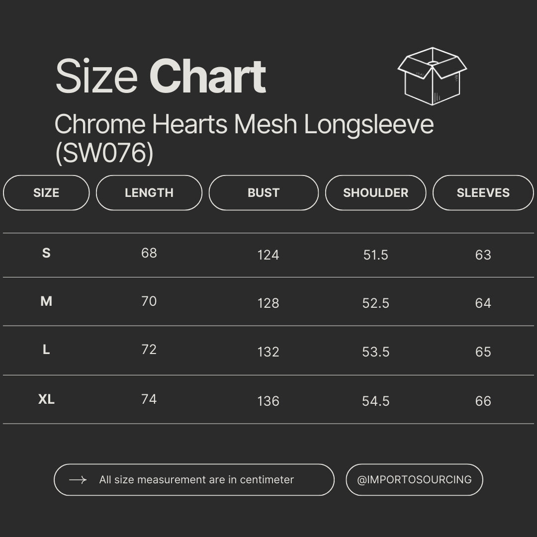 Chrome Hearts Mesh Longsleeve (SW076)