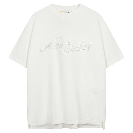 Acne Studios Embroidered Vintage Logo Tee (SW015)
