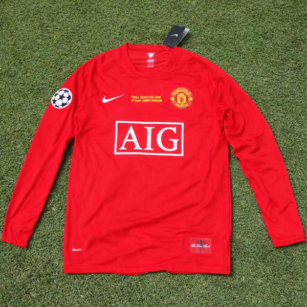 Manchester United 07/08 Home Jersey [Long-Sleeve] (Nike) - RONALDO 7