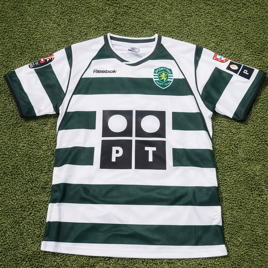 Sporting CP 02/03 Home Jersey (Reebok) - C. RONALDO 28