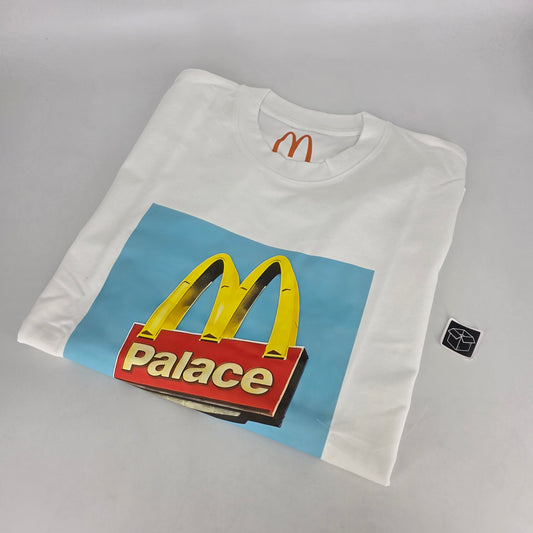 Palace x McDonald's Sign T-shirt - White