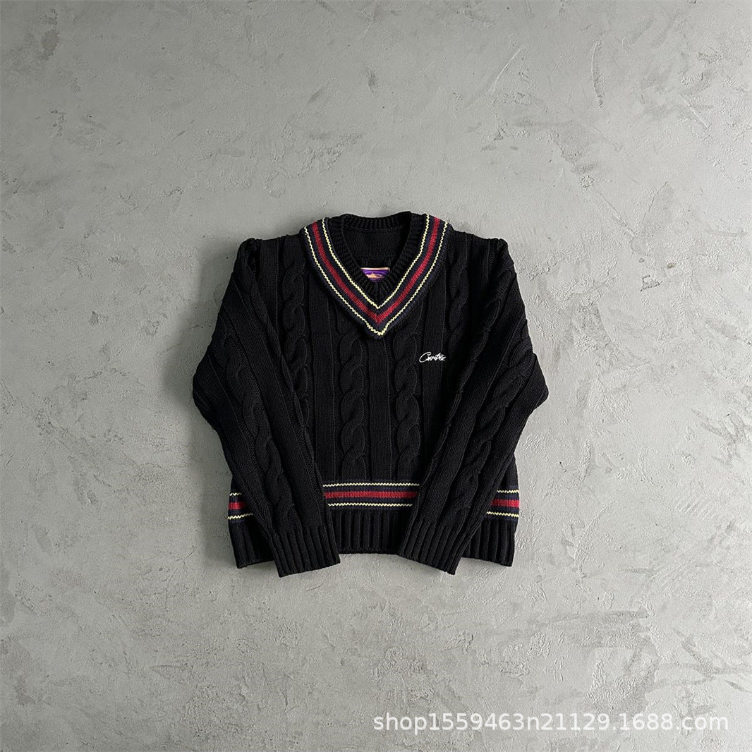Corteiz Wimbledon Knit Sweater (SW022)