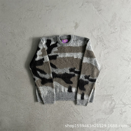Corteiz Mohair Knit Sweater (SW022)