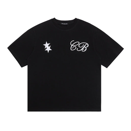Cole Buxton Cursive 2 Star Tee (SW050)