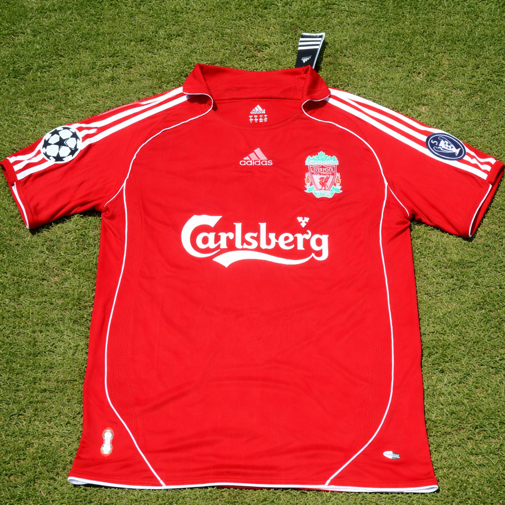 Liverpool FC 06/07 Home Jersey (Adidas) - GERRARD 8