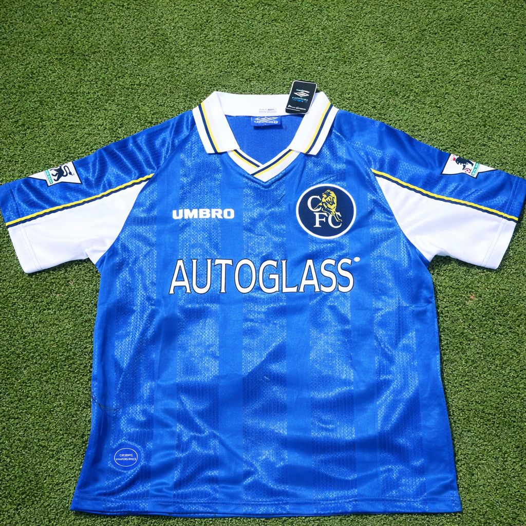 Chelsea FC 97/99 Home Jersey (Umbro) - ZOLA 25