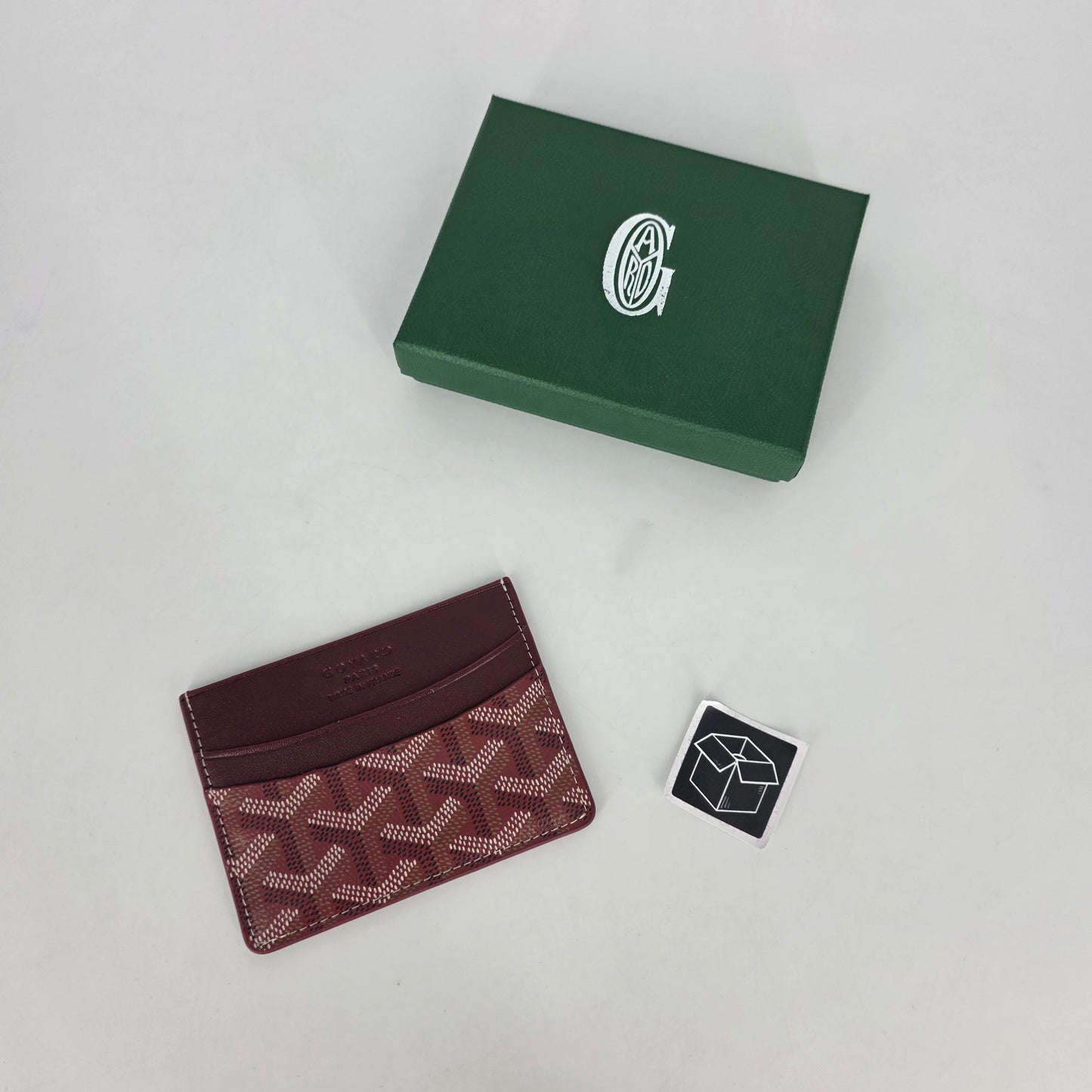 Goyard Saint Sulpice Cardholder - Bordeaux (Maroon)