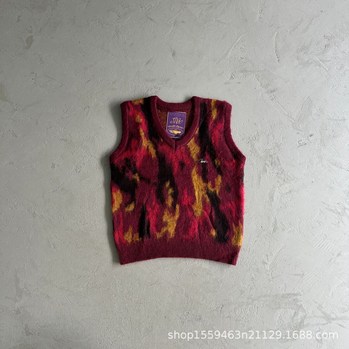 Corteiz Mohair Knit Sweater Vest (SW022)