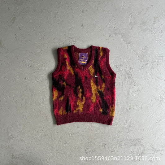 Corteiz Mohair Knit Sweater Vest (SW022)