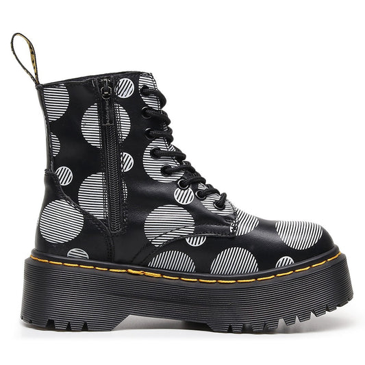 Dr Martens Jadon Polka Dot Platform Boots (SW060)