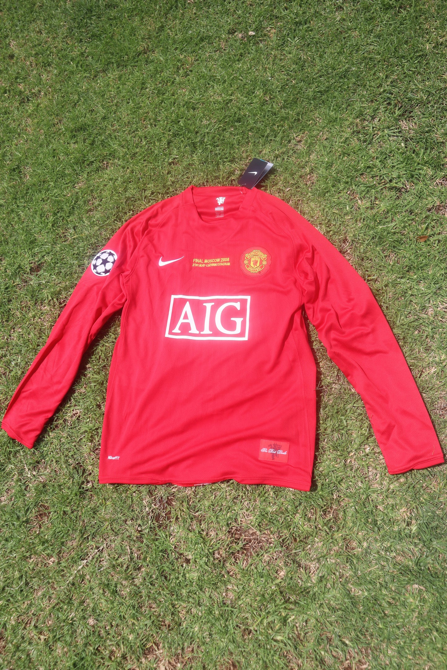 Manchester United 07/08 Home Jersey [Long-Sleeve] (Nike) - RONALDO 7