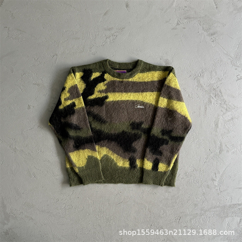 Corteiz Mohair Knit Sweater (SW022)