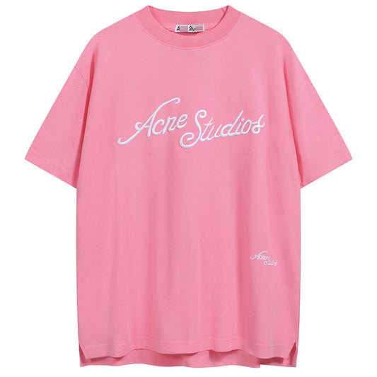 Acne Studios Embroidered Vintage Logo Tee (SW015)
