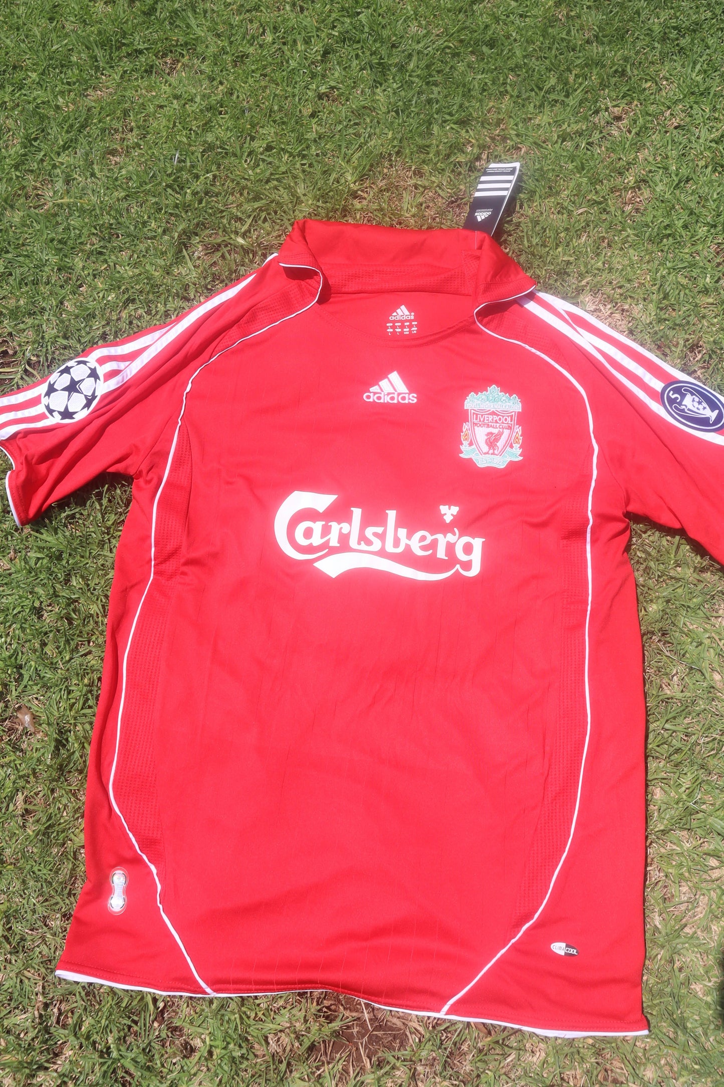 Liverpool FC 06/07 Home Jersey (Adidas) - GERRARD 8