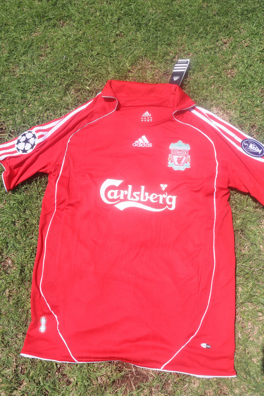 Liverpool FC 06/07 Home Jersey (Adidas) - GERRARD 8