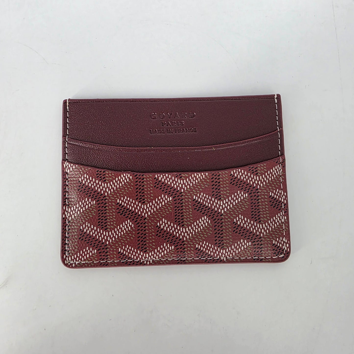 Goyard Saint Sulpice Cardholder - Bordeaux (Maroon)
