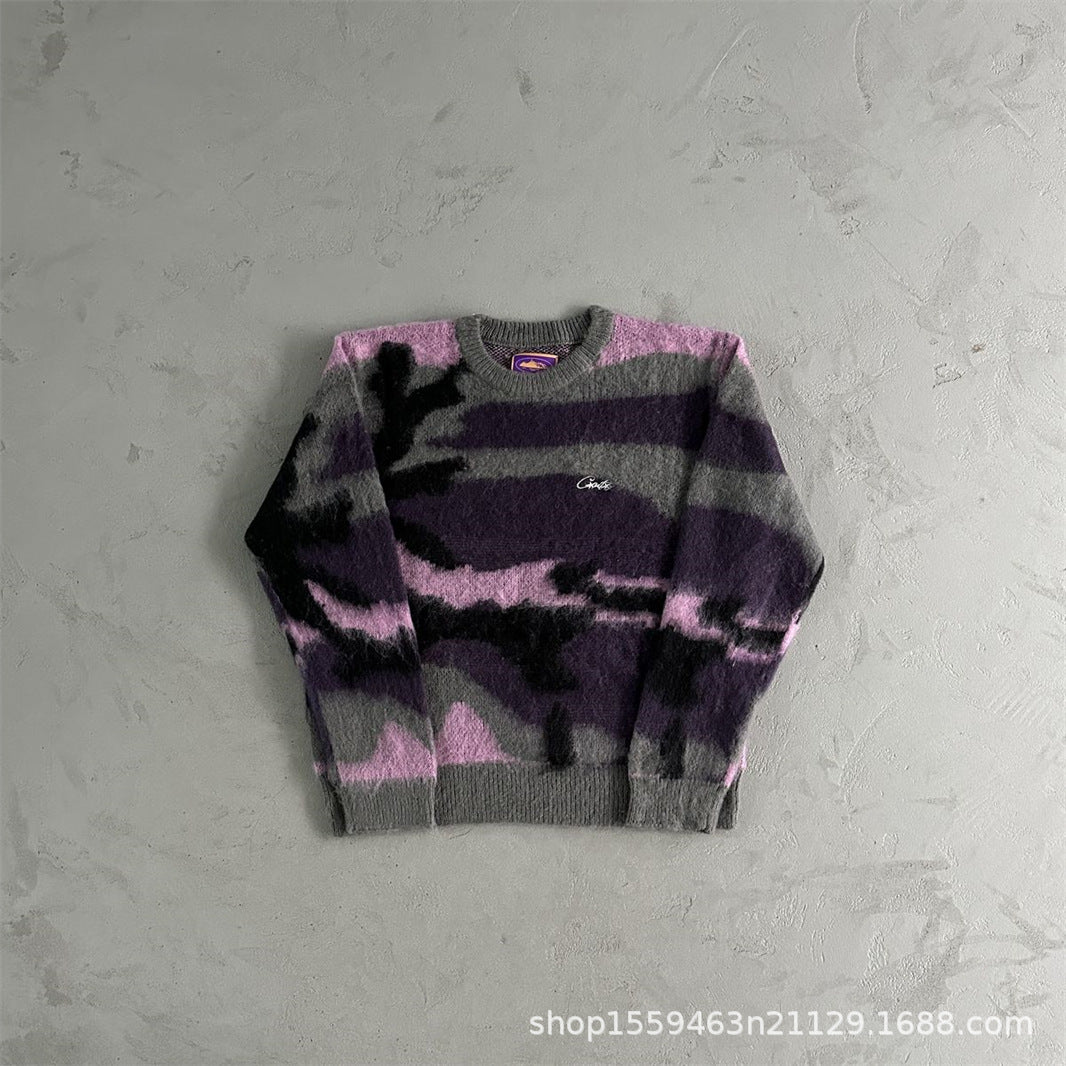 Corteiz Mohair Knit Sweater (SW022)