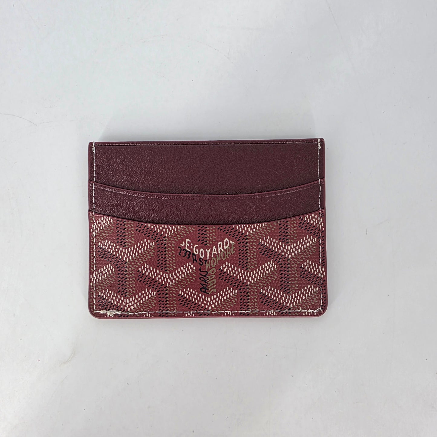 Goyard Saint Sulpice Cardholder - Bordeaux (Maroon)