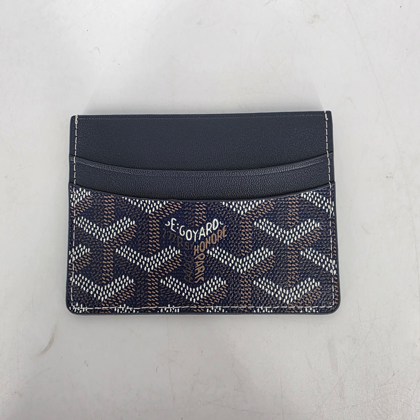 Goyard Saint Sulpice Cardholder - Navy
