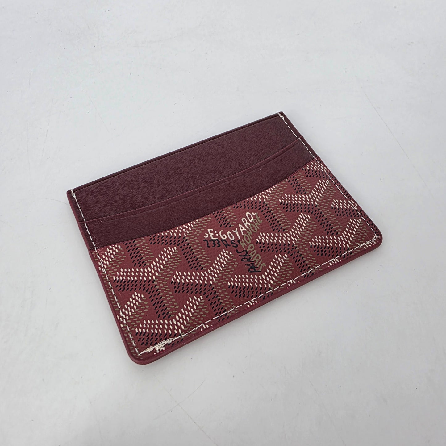 Goyard Saint Sulpice Cardholder - Bordeaux (Maroon)