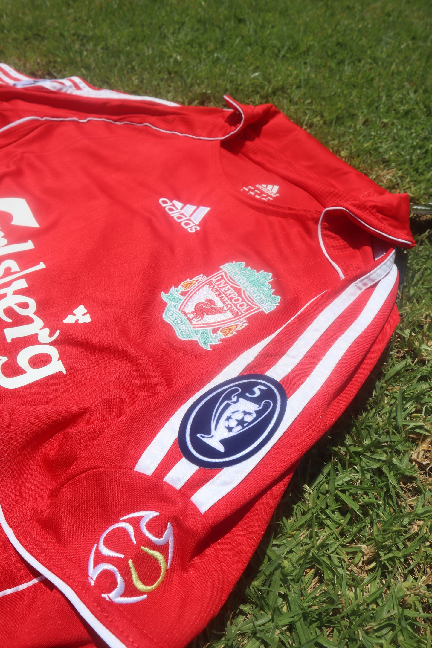 Liverpool FC 06/07 Home Jersey (Adidas) - GERRARD 8
