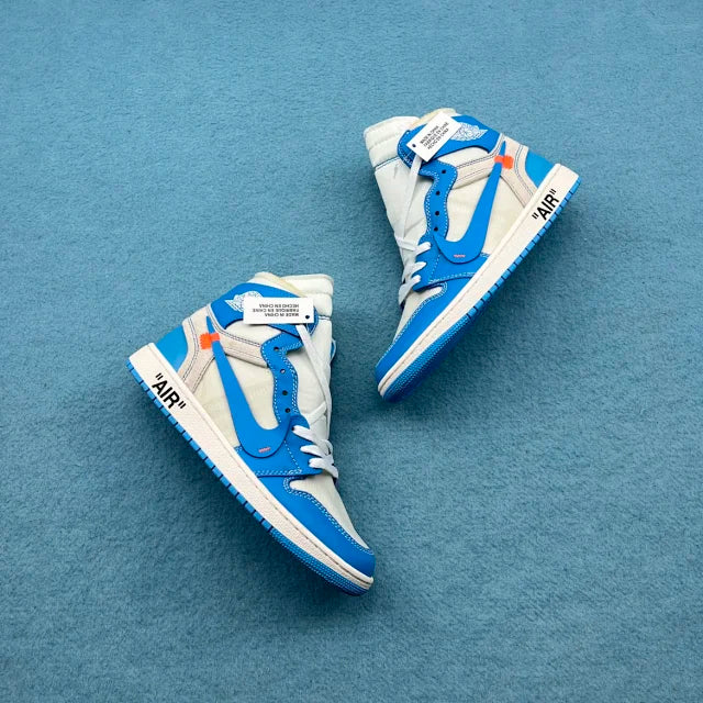 Off-White x Air Jordan 1 High UNC Blue (SW002)