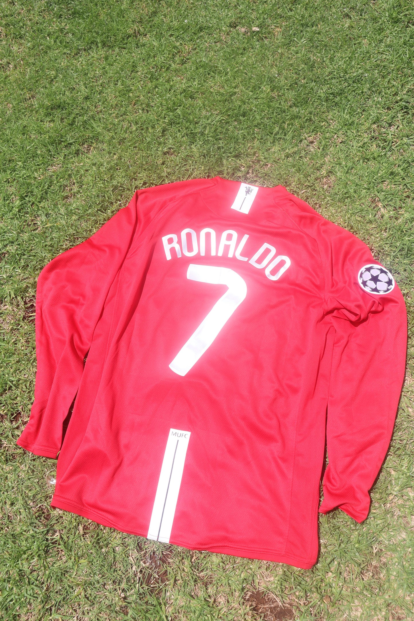 Manchester United 07/08 Home Jersey [Long-Sleeve] (Nike) - RONALDO 7