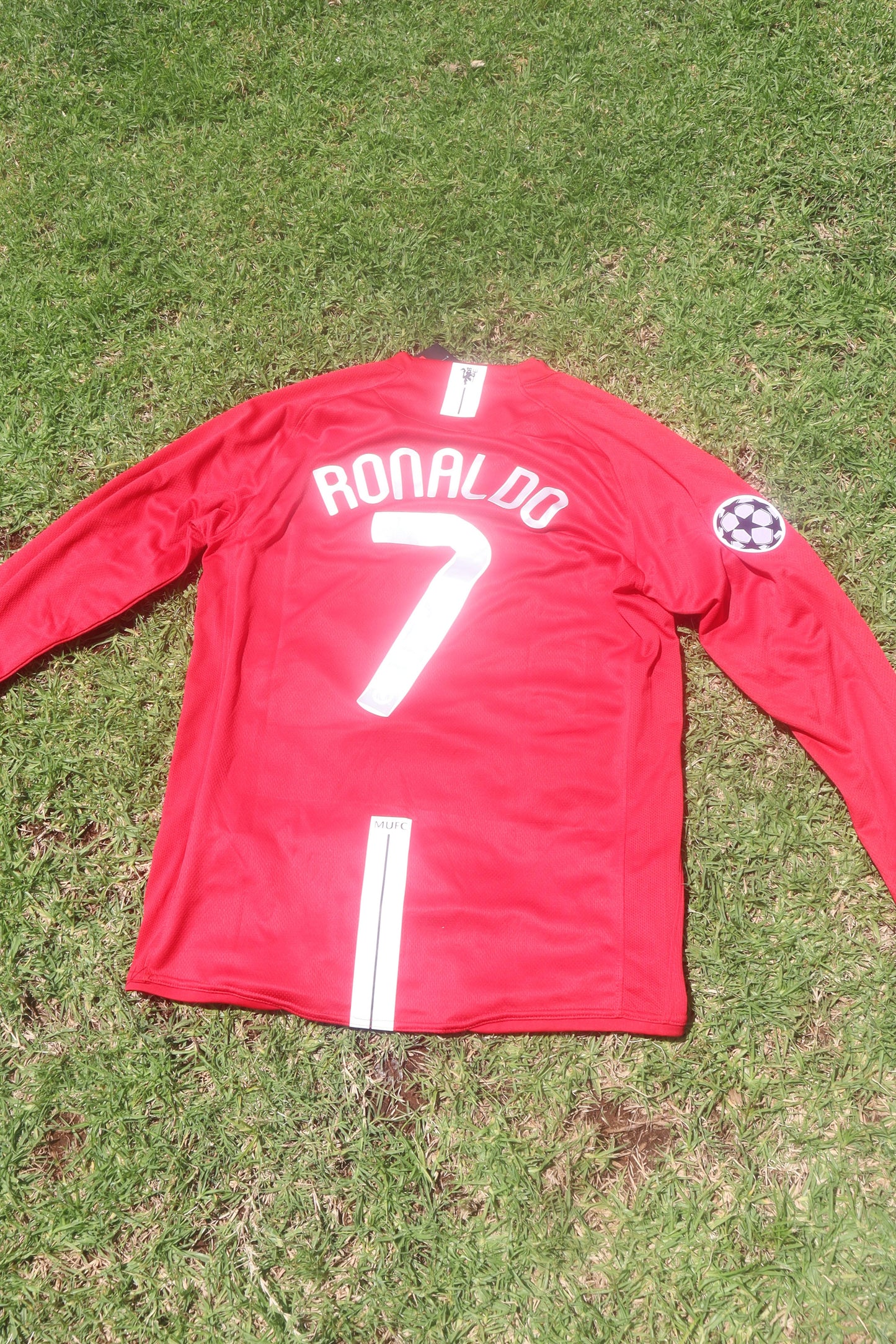 Manchester United 07/08 Home Jersey [Long-Sleeve] (Nike) - RONALDO 7