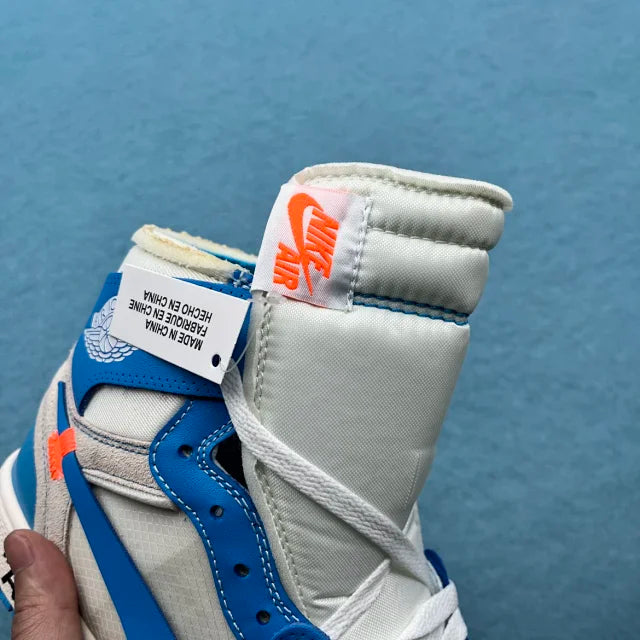 Off-White x Air Jordan 1 High UNC Blue (SW002)