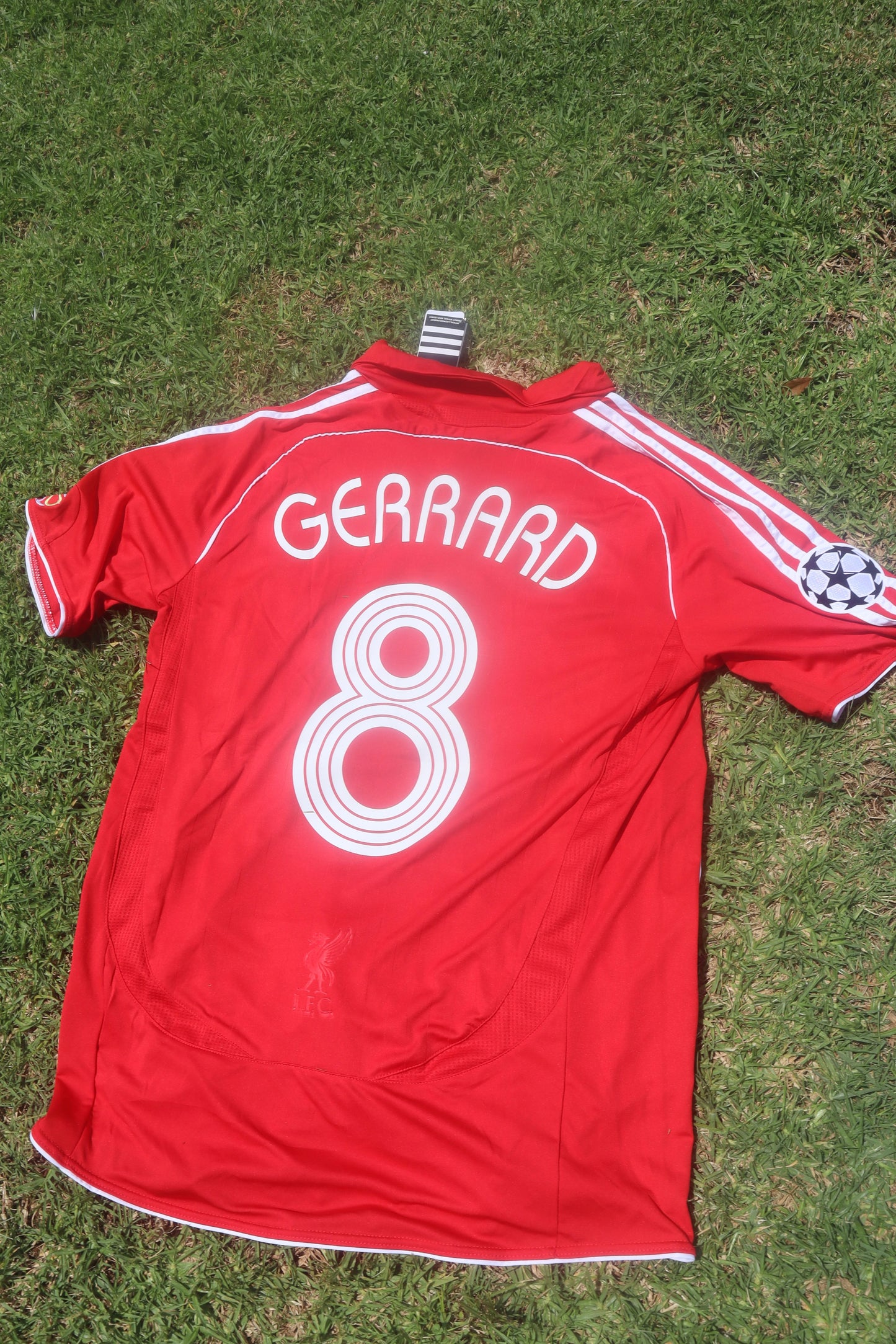 Liverpool FC 06/07 Home Jersey (Adidas) - GERRARD 8